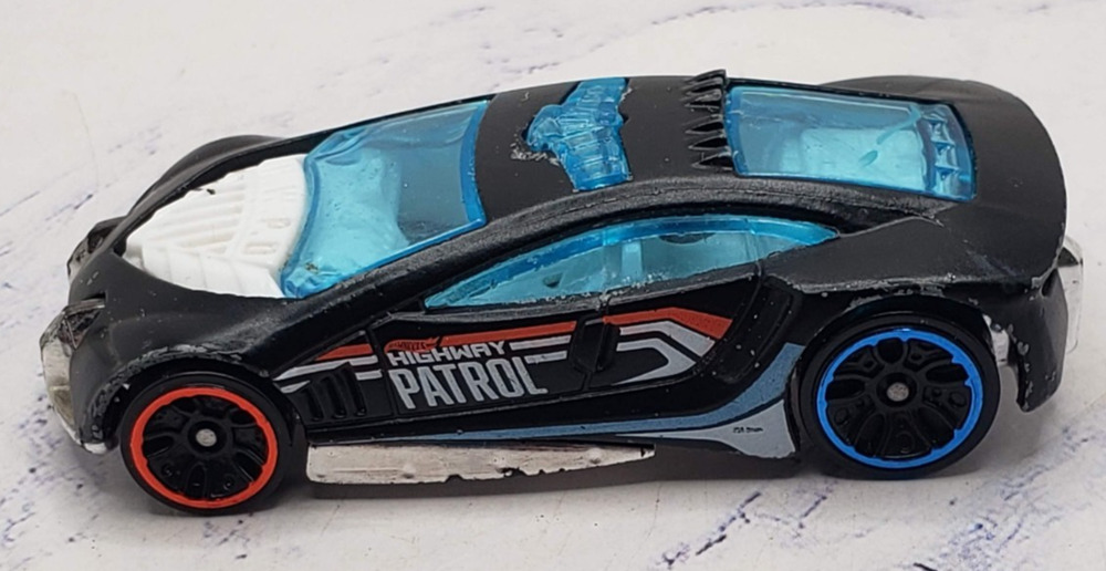 2020 Hot Wheels HW Rescue Black Speed Trap Highway Patrol